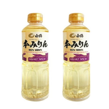 <font color="#FF0000">2-pack set</font> Hakutsuru Hon Mirin 500ml x 2
