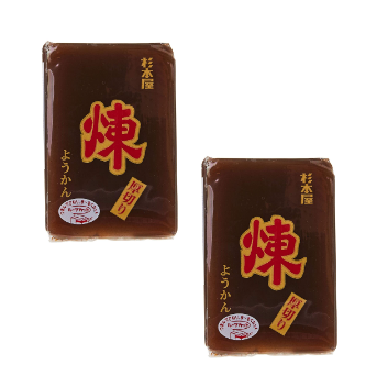<font color="#FF0000">2パックセット </font><br> 杉本屋 厚切り煉ようかん 150g ×2