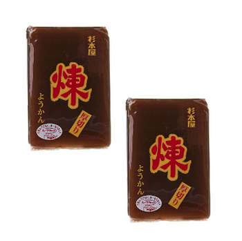 <font color="#FF0000">2パックセット </font><br> 杉本屋 厚切り煉ようかん 150g ×2
