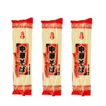 <font color="#FF0000">3パックセット</font><br>八萬石 中華そば 250g×3