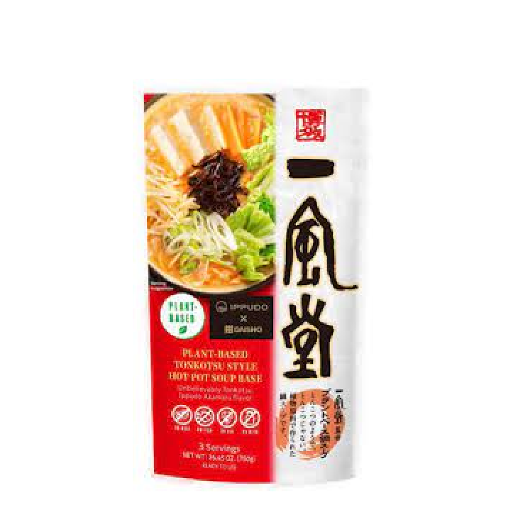 一風堂×ダイショー 一風堂プラントベースとんこつ風鍋スープ 750g