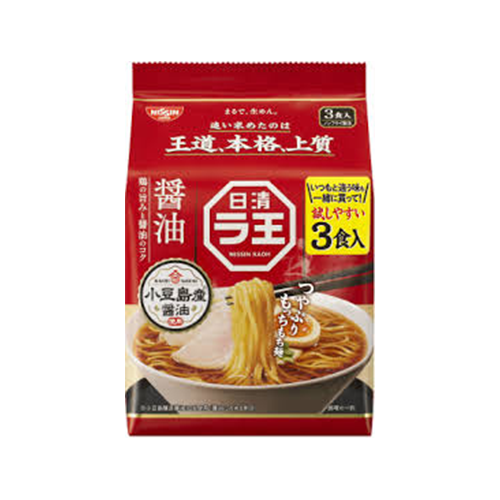 Nissin Raoh Soy Sauce 3 servings