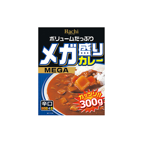 Hachi メガ盛りカレー 辛口 300g