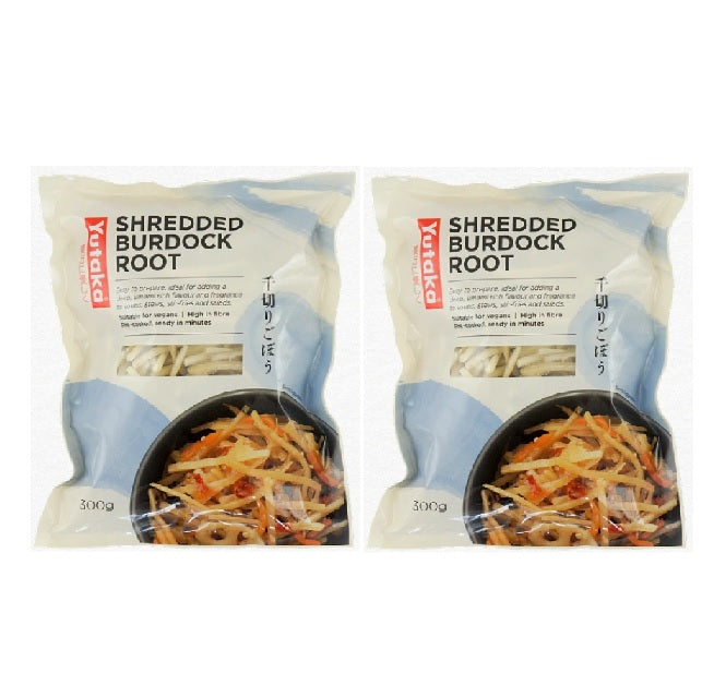 * <font color="#FF0000">2 pack set</font><br> Yutaka Shredded Burdock 300g x 2