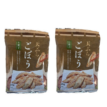 <font color="#FF0000">2パックセット</font><br>タクマ食品 天ぷら ごぼう 16g×2