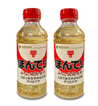 <font color="#FF0000">2パックセット</font><br>ミツカン ほんてり 本格みりん風調味料 400ml×2