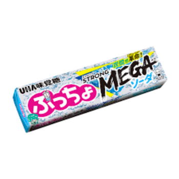 UHA味覚糖 ぷっちょ STRONGメガソーダ味 56g