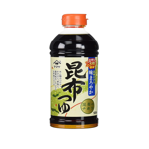 ヤマサ 昆布つゆ 3倍濃縮 500ml