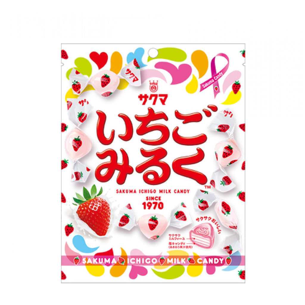 サクマ製菓 <br>いちごみるく <br>83g <br><small></small>