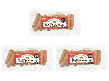 *<font color="#FF0000">3パックセット</font><br> 日本ハム 粗挽きソーセージ 200g (10本入)×3