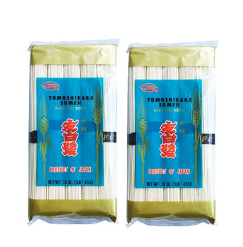 <font color="#FF0000">2パックセット </font><br> J-basket 友白髪素麺 453g×2