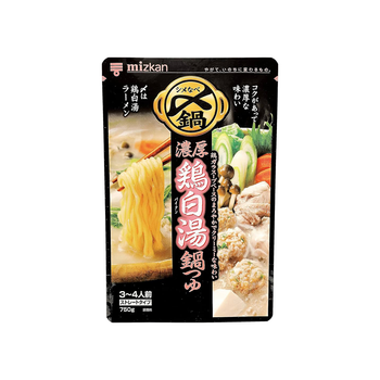 ミツカン 〆まで美味しい 濃厚 鶏白湯鍋つゆ 3～4人前 750g