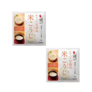 <font color="#FF0000">2パックセット</font><br>マルコメ プラス糀 甘酒用 国産米 米こうじ 100g×2