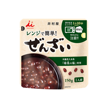 井村屋 レンジで簡単 ぜんざい 150g