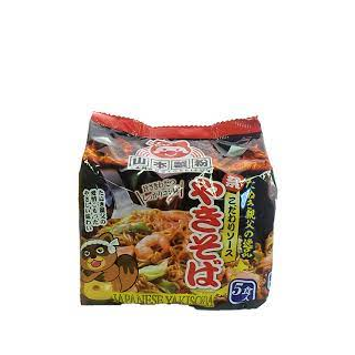 山本製粉 たぬき親父の逸品 こだわりソースやきそば 5食入