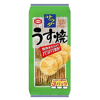 亀田製菓 うす焼き サラダ 85g 軽い煎餅。