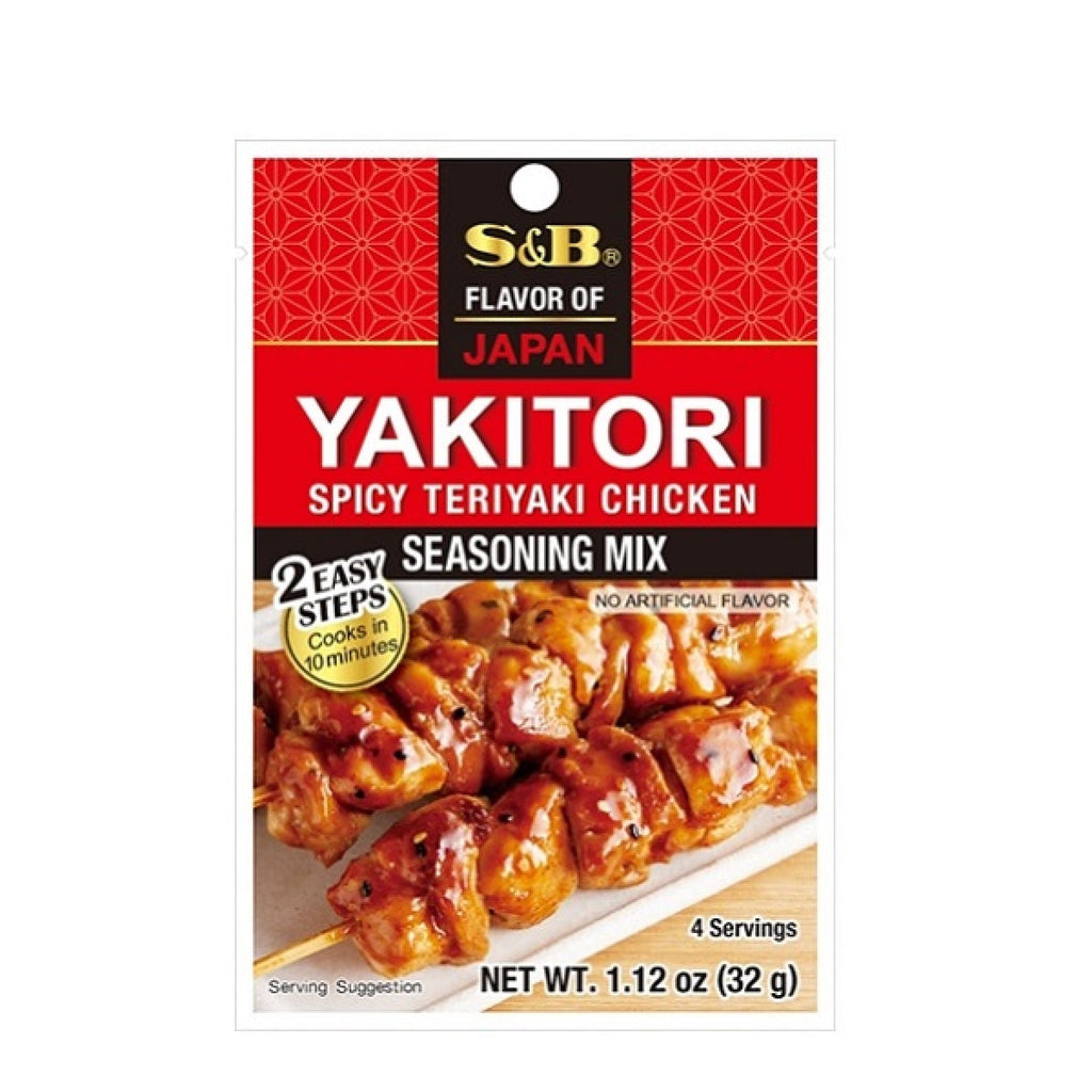 S&B <br>Yakitori Seasoning Mix <br>焼き鳥シーズニング <br>32g