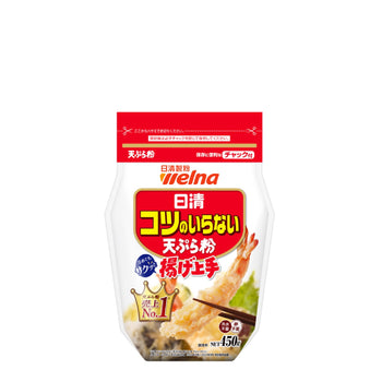 Nisshin Flour Wellna Easy-to-make Tempura Flour, Deep Frying, 450g